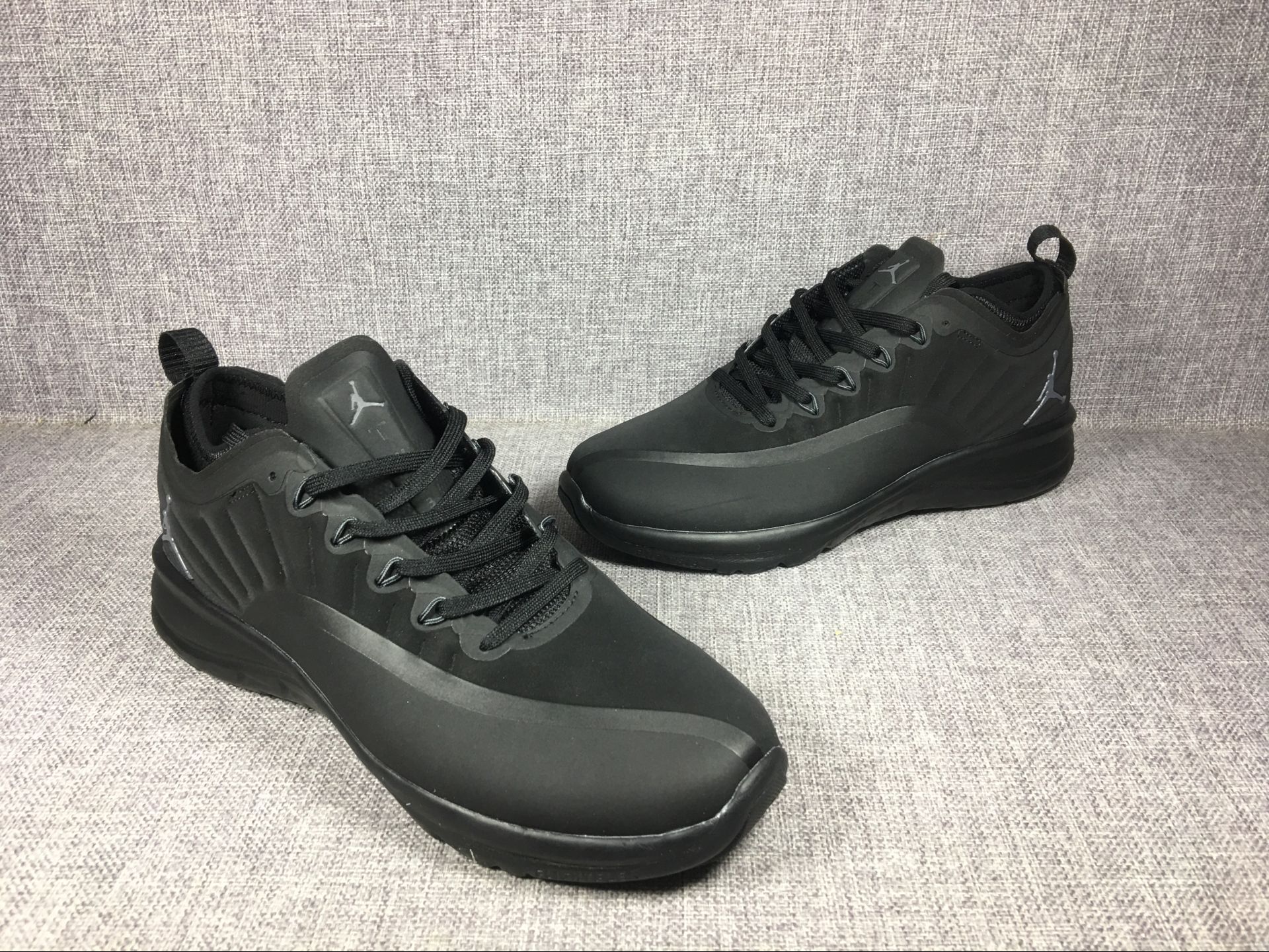 2018 New Air Jordan 12 Low All Black Shoes
